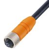Kabel konfekcjonowany sensor/aktuator jenostronie zakończone M12 żeńskie proste 8-pinowy z kablem 32m RKTS 8-299/32M