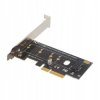 Adapter M.2 NVMe NGFF key M SSD dysku do PCI-e x4