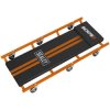 Sealey SCR75O 36" Deluxe American-Style Creeper - Steel Frame & 6 Wheels Orange