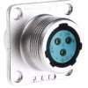 Złącze wielostykowe przemysłowe 3-pinowe Miniaturowe, panelowe Gniazdo JAE