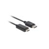 Przewód DISPLAYPORT(M) V1.1 - HDMI(M) 3M Lanberg (czarny)