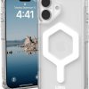Urban Armor Gear Plyo MagSafe Case Futerał backcase Apple iPhone 16 jasnozielony, przeźroczysty, biały Kompatybilny z Ma