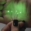 Miniature Wired Pure Green LEDs - 0805 SMT (5 pack)