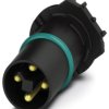 Złącze wielostykowe przemysłowe 4-pinowe M12 Montaż na kablu Wtyczka Phoenix Contact