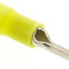 Końcówka pinowa, PLASTI-GRIP, Cyna, 2.5mm średnica, 9.9mm długość, Żółty, 10AWG - 12AWG Bez osłony