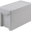 Obudowa ABS Bocube 80 mm 151 mm wys. zew. 90 mm Bopla IP66, IP68 Jasnoszary Jasnoszary
