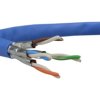 Kabel FTP kat.6a U/FTP 4x2x0,56 niebieski LSOH Telegärtner /500m/