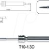T10-1.3D Soldering tip, 1.3 mm, chisel-shaped, straight