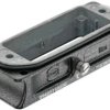 Extender housing, size 16B, die-cast aluminum, central locking, IP65/IP68/IPX9K, 09405169980