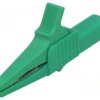 Zacisk krokodylkowy 32A 1kVDC zielony Zakr.chwyt: max.20mm 66.9755-25