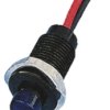 Kontrolka 12V ac, niebieska 10.2mm LED Wyprowadzenia Oxley