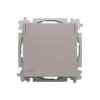 Gniazdo z bolcem i klapką, IP44 ZONI szary beżowy 6619T-A06995 244 2CHT196995A6244