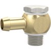 Swivel nozzle, L 30 mm, 15 bar, brass, nickel-plated, for hose, 111328