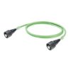 kabel LAN Weidmüller 1106040000, 1 szt., RJ45, CAT 5e, SF/UTP, 10.00 m, zielony