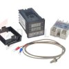 Regulator temperatury Sterownik REX C100 + SSR 40DA + termopara K