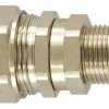 Łącznik do kanałów kablowych Flexicon gwint M20 16mm Przegub Mosiądz IP66, IP67, IP68, IP69K