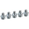 Faithfull FAIGGN10100M Grease Nipple Straight M10 x 1.0 (Pack 5)