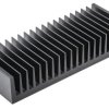 Radiator 75 x 200 x 40mm 1.05K/W Uniwersalny Prostokątny Alu