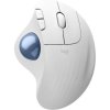 Mysz bezprzewodowa BLUETOOTH+USB Logitech M575S ERGO Silent - biała