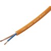 TRU COMPONENTS TC-13536988 Rubber cable Orange 2x2.5mm² Sold per metre