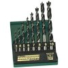 Brüder Mannesmann M54308 Wood Twist Drill Bit Set 8-Piece Durable