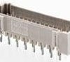 Pin header, 22 pole, pitch 1.5 mm, straight, gray, 2-292208-2