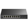 SWITCH GS108ES2 8-PORTOWY + 2X SFP CUDY