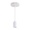 Lampa oprawa sufitowa wisząca UNO E27 CLG WHITE 03810