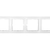Berker B.Kwadrat Ramka poczwórna śnieżnobiała 5310148989