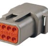 Złącze samochodowe 8-pinowe Deutsch 2-rzędowe Żeński 7.5A DTM Obudowa gniazda