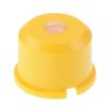 1E041 MEC Yellow Round Cap for use with illuminated 3F Multimec