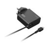 Lenovo 4X21L54612 65W USB-C Wall Adapter UK power adapter/inverter Indoor Black