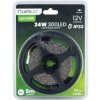 Zestaw Taśma LED Pasek 12V 24W 300LED SMD 2835 Neutralna 8mm 5m + Zasilacz
