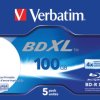 43789 BD-R XL, 100 GB, printable, pack of 5