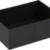 ABS enclosure, (L x W x H) 89 x 64 x 33 mm, black (RAL 9005), 1596B115-5