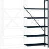 Manuflex RA3152.7016 Moduł rozszerzający do regału (S x W x G) 1280 x 2500 x 700 mm Podłoga stalowa