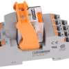 Przekaźnik mocy 230V ac 4PDT Phoenix Contact 110 mA, na szynę DIN 16100Ω Wciskane