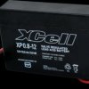XP0.8/12 Rechargeable lead fleece battery, 12 V, 0.8 Ah, AMP plug