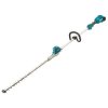 Makita DUN600LRTE DUN600LRTE LXT Brushless Pole Hedge Trimmer 18V 2x 5Ah Li-ion