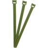Fastech Etk-3-250-0332-100 Hook-And-Loop Cable Tie Green 250mm X 13mm 100Pieces