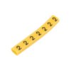 Oznacznik Przewodów Oz-0/2 Żółty E04zp-01020100300 /100Szt./