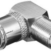 Adapter Kątowy: Wtyk F (Szybki) Gniazdo F 90 - Połączenie, Materiał Obudowy...