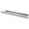 Telegärtner 100021492 Network patch panel 24 ports 19" CAT 6A grey-white