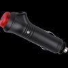 Car Cigarette Lighter Plug with On-Off Switch and Fuse