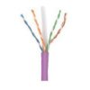 Kabel U/Utp Powercat 6, 4 Pary, Lszh, Klasa Bca Wg. 13501-6, Fioletowy...