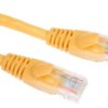 Kabel kat. 5e U/UTP Żółty 5m