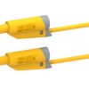Przewód pomiarowy 2217/600V-50J, 36A, 600V, kolor: Żółty, dł. 50cm, Electro PJP