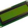 Wyświetlacz LCD Display Elektronik DEM16214SYH-LY żółto-zielony 16 x 2 Pixel (S x W x G) 100 x 42 x 10.1 mm
