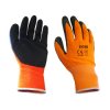 Scan SCAGLOLATOXX Hi-Vis Orange Foam Latex Coated Gloves - XXL (Size 11)