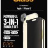 PanzerGlass 3-in-1-Privacy-Pack Folia ochronna na wyświetlacz z funkcją ochrony prywatności Apple iPhone 15 1 szt. B1172